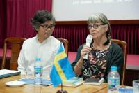 Swedish filmmaker Gunilla Bresky presents Vietnam War documentary in Hanoi