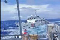 China Coast Guard Rams Philippine Ship