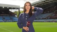 Stunning Sky Sports host Kate Tracey shows off toned midriff and barely-there bikini pics
