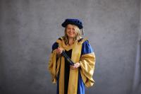 Co-founder of Children on the Edge honoured by University of Chichester for charity work