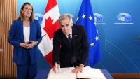 Carney pitches Canada as first EU associate member as Trump threatens tariffs on Europe