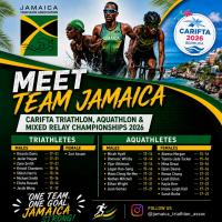 Jamaica Names 26 Athletes For Carifta Triathlon