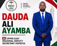 Journalist and law student Ayamba Ali Dauda joins NDC Upper East Deputy Secr
