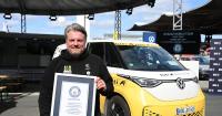 Volkswagen ID. Buzz world tour earns Guinness World Record