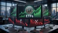 Bitcoin ETFs Snap Outflow Streak, Market Hits $2.67T; Ether, XRP ETFs Bleed