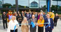 Trading begins at town's 'vibrant' new market where 'tradition meets modernity'