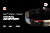 At Ad Black Sea 2026, Bank of Georgia’s campaigns won a total of 11 awards