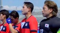 South Korean athletes baffled as North Korean national anthem played instead