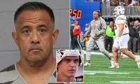 No 1-ranked Texas suffers fresh blow as football coach is arrested... days after Arch Manning's AI scandal
