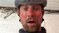 Cyclist, 36, dies after 'crashing into deer' as bike is torn apart in horror smash
