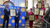 Qatar Airways wins four Skytrax Awards, retains prestigious 5-star airline rating