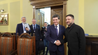 Zelensky discusses joint drone production and SAFE program with Romanian president