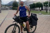 ‘I’ve got nothing but my bike and a tent’ – Castleford man’s 4,269-mile challenge for mental health