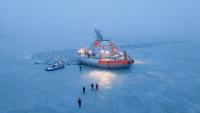 Locked in Arctic ice, the floating lab studying climate and wildlife