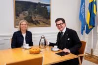 Swedish parliament speaker asks opposition leader to form government