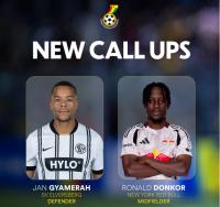 2027 AFCON Qualifiers: Jan Gyamerah and Ronald Donkor earn first Ghana call-