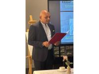 Ambassador Abhay Kumar opens ‘In Chowringhee’, exhibition of paintings by Azerbaijani artist Mikayil Abdullayev celebrating India in Azerbaijan 
