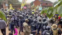 Police stop PLU activists from accessing Turkish embassy