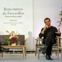 Mike Amiri, special guest at the Fashion Forum’s new format