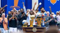 Knicks offseason recap and early-season preview: Can New York go back-to-back? The Knicks snapped their 53-year title drought in 2026. What's next for the historic franchise during the 2026-27 season? 4hNBA Insiders Photo by The Hapa Blonde/GC Images