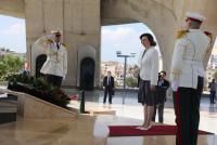 Speaker of the Council of the Republic of Belarus Lays Wreath at Memorial to the Martyrs of the Glorious Liberation Revolution