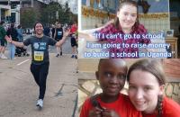 David running Belfast half marathon to help finish sister Charlene’s Ugandan school build dream and legacy