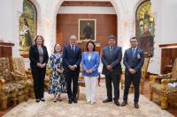 Peru: President Fujimori meets with World Bank Group's IFC representatives