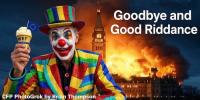 EU’S Female Colonel Klink Gives Participation Award To Mark Carney, And He Reacts Like The Clown He Is