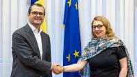 PM Tofan Meets New Council of Europe Office Head in Chisinau