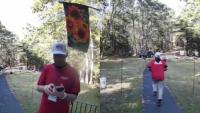 Canvasser for Republican Senate candidate swipes package from porch in Maine