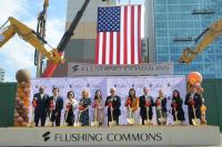 Flushing Commons Phase II breaks ground on mixed-use development that will bring housing, offices, retail and public spaces