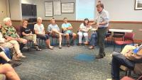 Democrat running for Oregon’s sprawling CD2 holds town hall