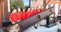 Delaware Valley Elementary School student reporters participate in 9/11 ceremony at the Town of Deerpark