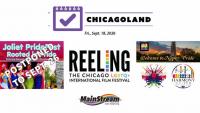 Joliet PrideFest postponed a week, Reeling LGBTQ+ Film Festival in Chicago, Naper Pride focuses on music: Chicagoland 9-18-26