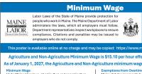 Maine's minimum wage to increase to $15.70 per hour in 2027