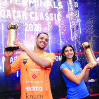Asal, Orfi crowned Qatar Classic squash champions