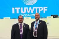 Rollie and Isaac attend ICT forum in Nassau