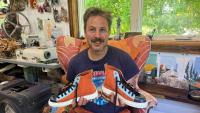 In a Colorado shed, a New Zealander is turning rubbish into shoes