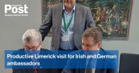 Productive Limerick visit for Irish and German ambassadors
