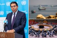 Israel’s UN envoy calls out European countries for failing to help US secure Strait of Hormuz