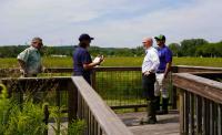 USACE Headquarters Leadership Visits Nahant Marsh Mitigation Banks