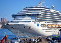 Cruise Ship Serving as Floating Hotel for 4,000 Athletes
