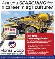  MORRIS CO OP hiring a full-time Custom Applicator