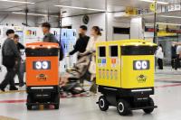 Japan’s busiest rail station tests robot bins