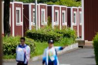 Asian Games officials defend using temporary containers, cruise ship as lodging for athletes