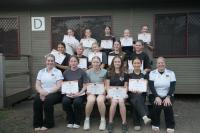 Students complete karate course in honour of Audrey