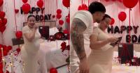 "Nobody had ever done this to me": This is how they surprised Flor de Cuba for her birthday