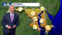 Cooler temperatures coming to Baltimore, cloudy skies