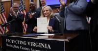 Virginia governor creates an AI task force and moves to restrain data centers