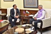 FinMin Wagle holds talks with Indian External Minister S. Jaishankar